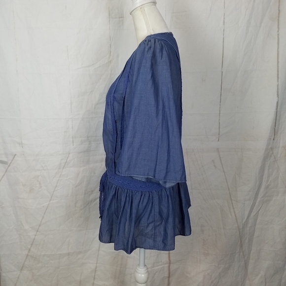 Matilda Jane chambrey hour by hour cardigan topper size large - Picture 4 of 10